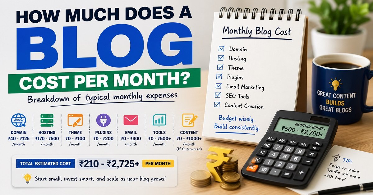 How Much Does It Cost to Start a Blog Cost How Much Does It Cost to Start a Blog Cost