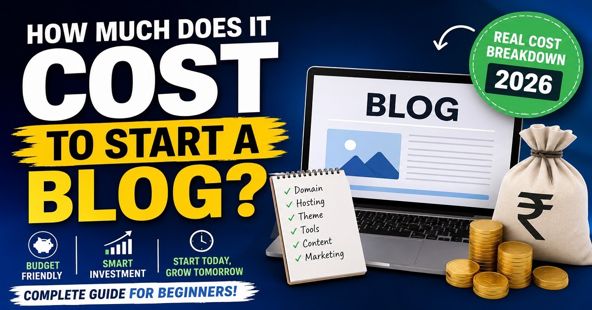 How Much Does It Cost to Start a Blog