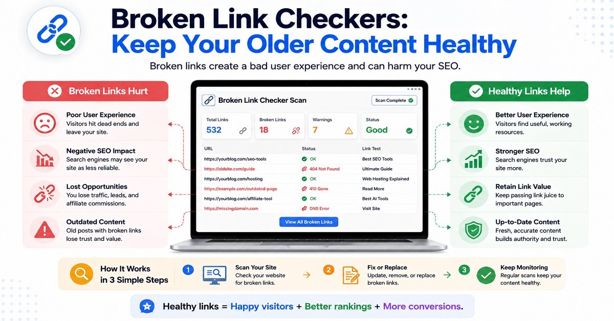 Website Tools for Bloggers Brokenlinks