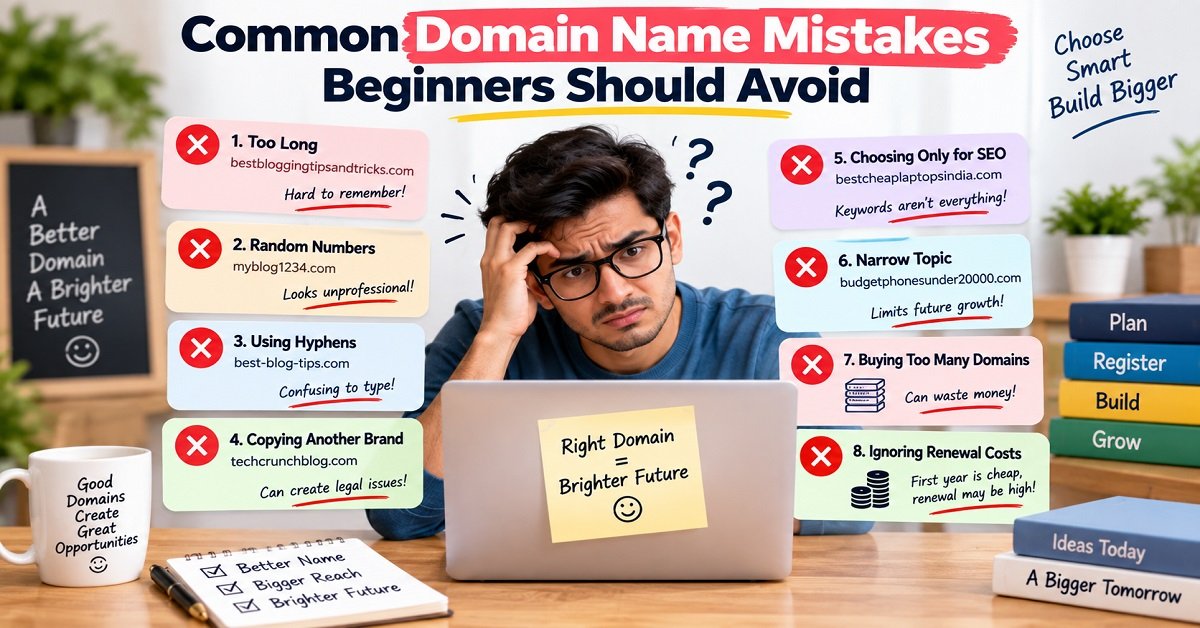 How to Choose the Perfect Domain Name Mistakes