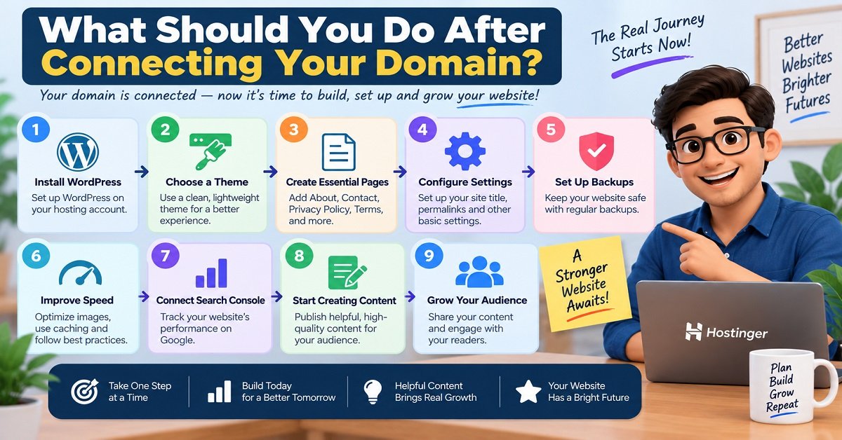 How to Connect a Domain Name to Hostinger AfterConnecting