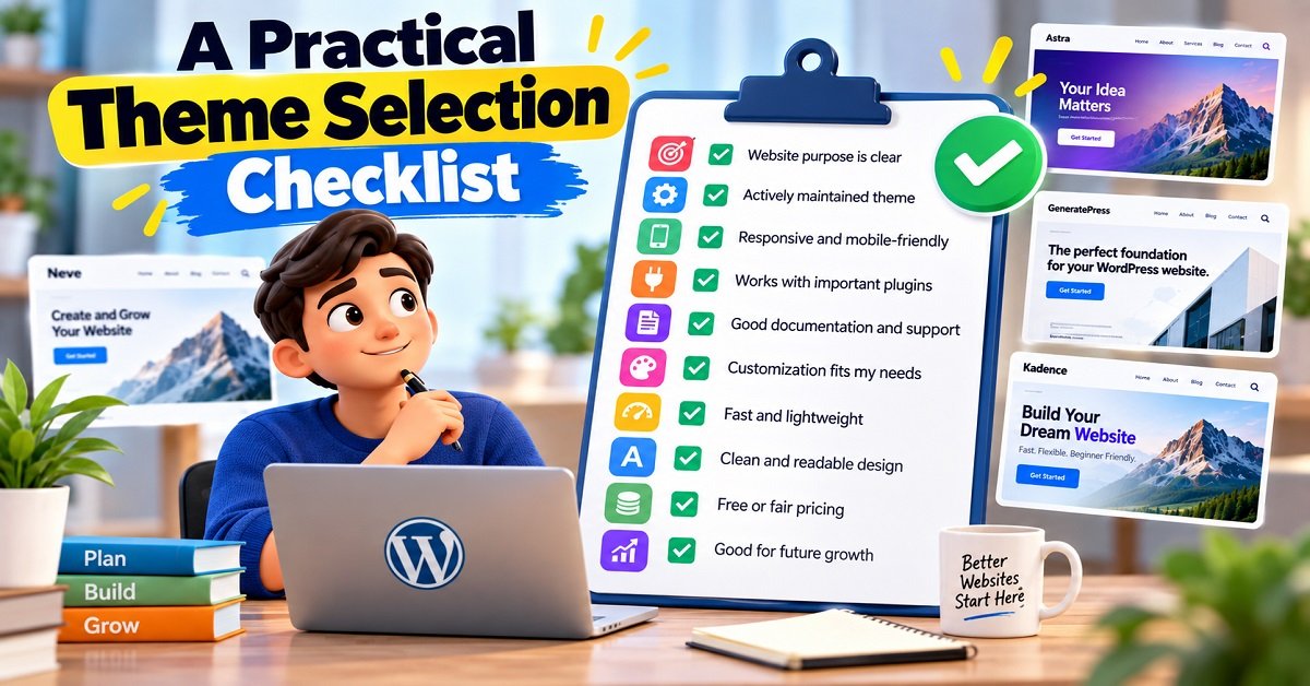 Best WordPress Themes for Beginners WordPress Theme Selection Checklist Best WordPress Themes for Beginners WordPress Theme Selection Checklist
