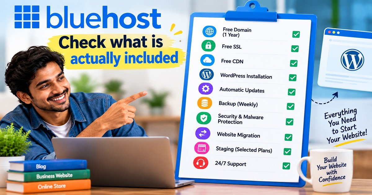 Bluehost Review Bluehost Hosting Features Checklist